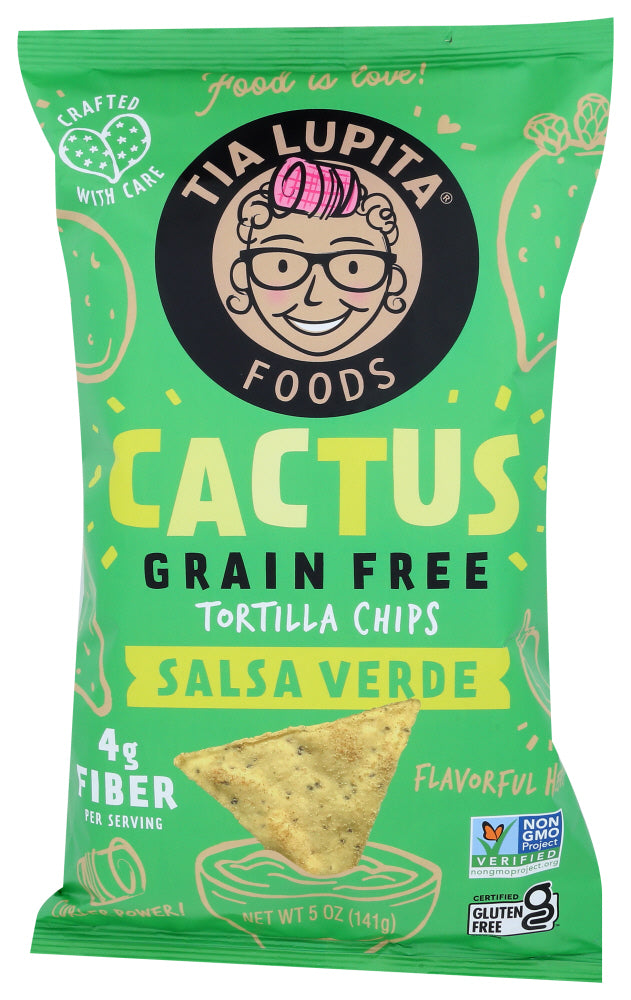 TIA LUPITA FOODS: Tortilla Chips Salsa Verde, 5 oz