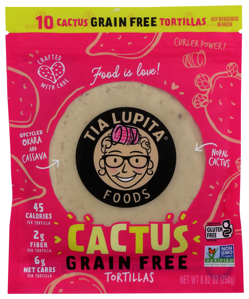 TIA LUPITA FOODS: Tortillas Cactus Grain Free, 8.82 oz