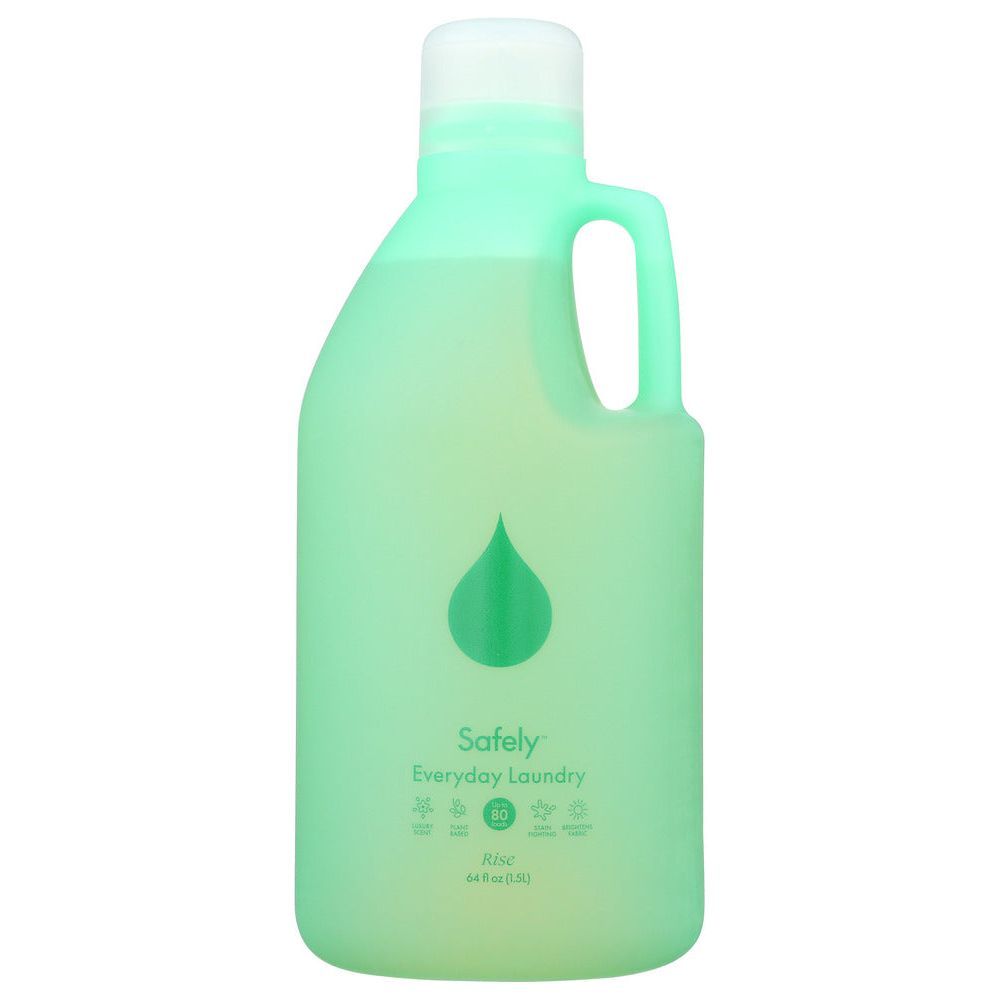SAFELY: Everyday Laundry Detergent Rise, 64 fo