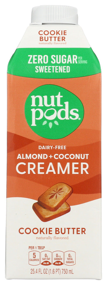 NUTPODS: Almond Coconut Creamer Cookie Butter, 25.4 fo