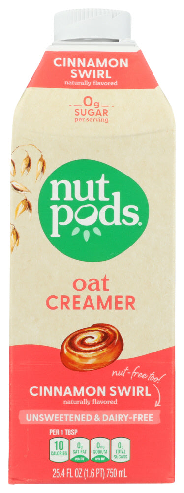 NUTPODS: Milk Oat Cinnamon Swirl, 25.4 fo