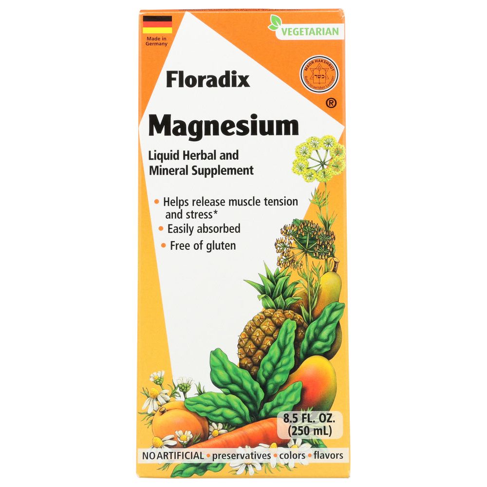 SALUS: Magnesium Liquid Herbal and Mineral Supplement, 8.5 fo