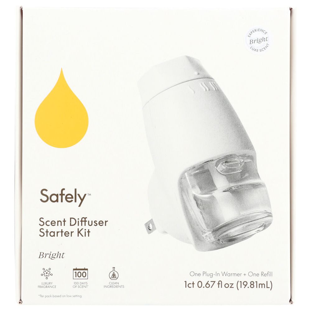 SAFELY: Bright Scent Diffuser Starter Kit, 0.67 fo