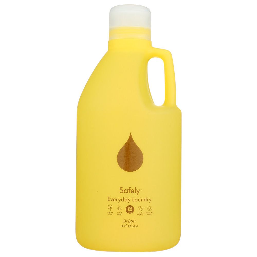 SAFELY: Everyday Laundry Detergent Bright, 64 fo