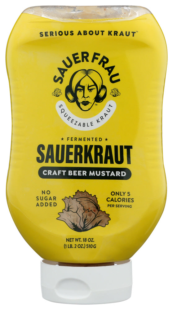 SAUER FRAU: Sauerkraut Crft Br Mstrd, 18 oz
