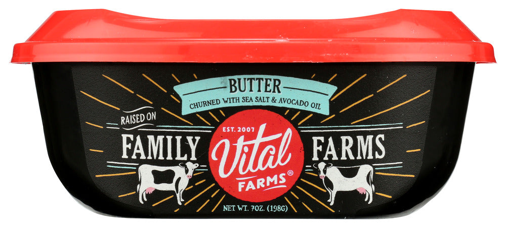 VITAL FARMS: Butter Spread Avocado Oil, 7 oz