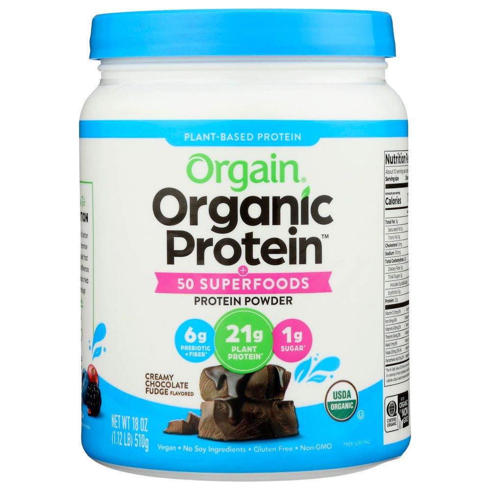 ORGAIN: Powder Sprfd Plnt Choc Fd, 1.12 lb