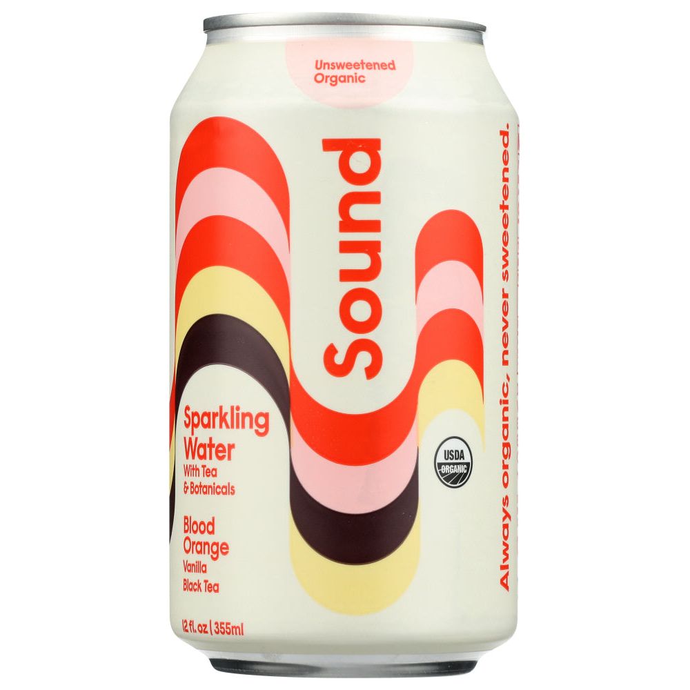 SOUND: Water Sprkl Blood Orange, 12 fo