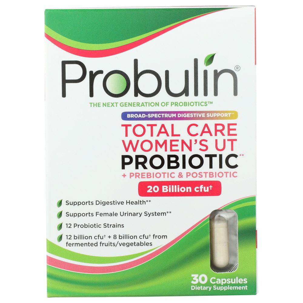 PROBULIN: Womens Probiotic Total Care Uti, 30 cp