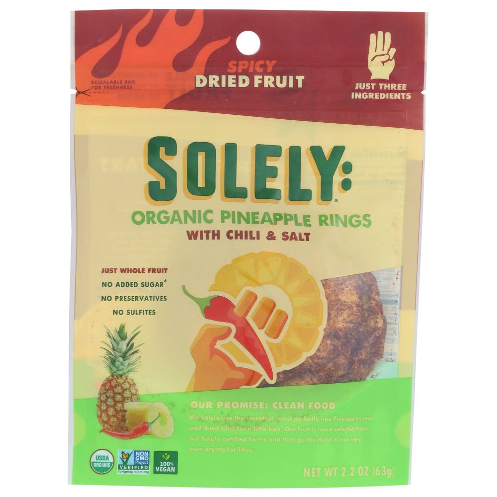 SOLELY: Fruit Dry Pnapl Ring Chil, 2.2 OZ
