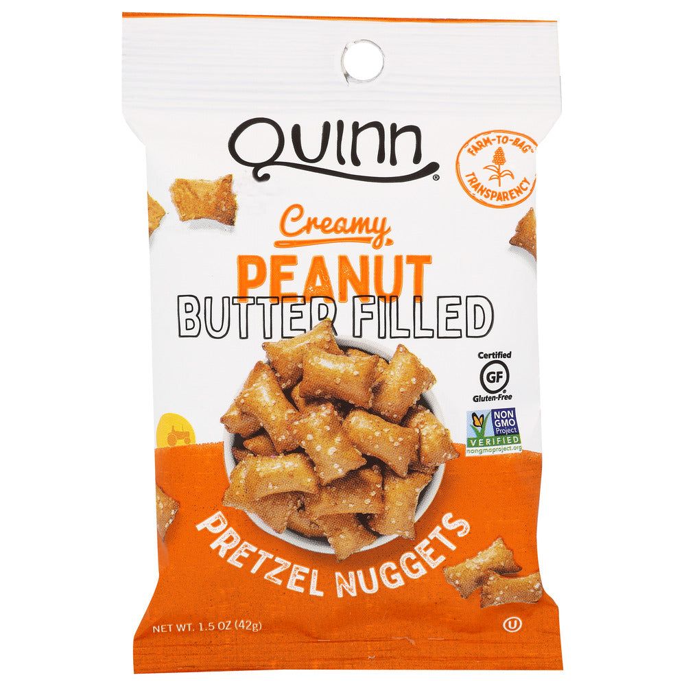 QUINN: Creamy Peanut Butter Filled Nuggets, 1.5 oz