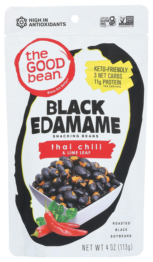 THE GOOD BEAN: Beans Snack Sichuan Chili, 4 oz