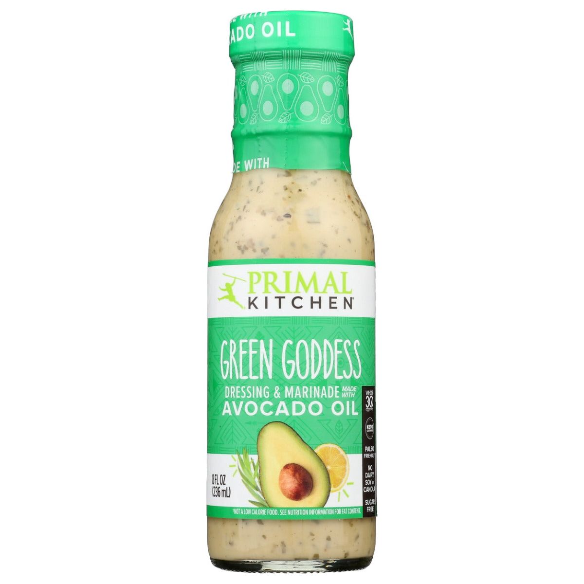 PRIMAL KITCHEN: Green Goddess Dressing, 8 oz