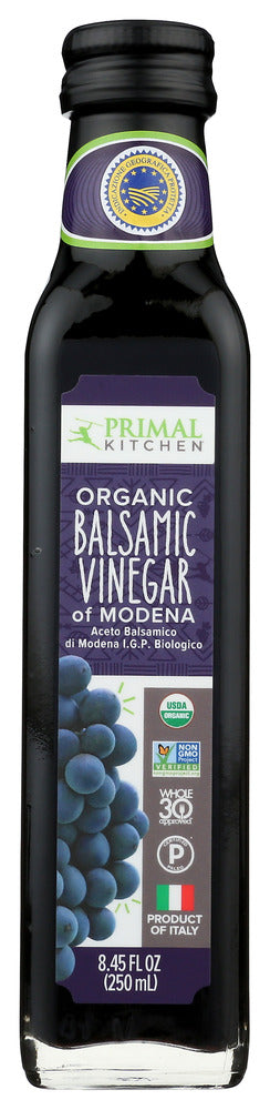 PRIMAL KITCHEN: Organic Balsamic Vinegar Of Modena, 8.45 fo