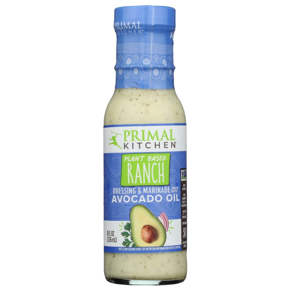 PRIMAL KITCHEN: Dressing Vg Rnch Avcd Df, 8 fo