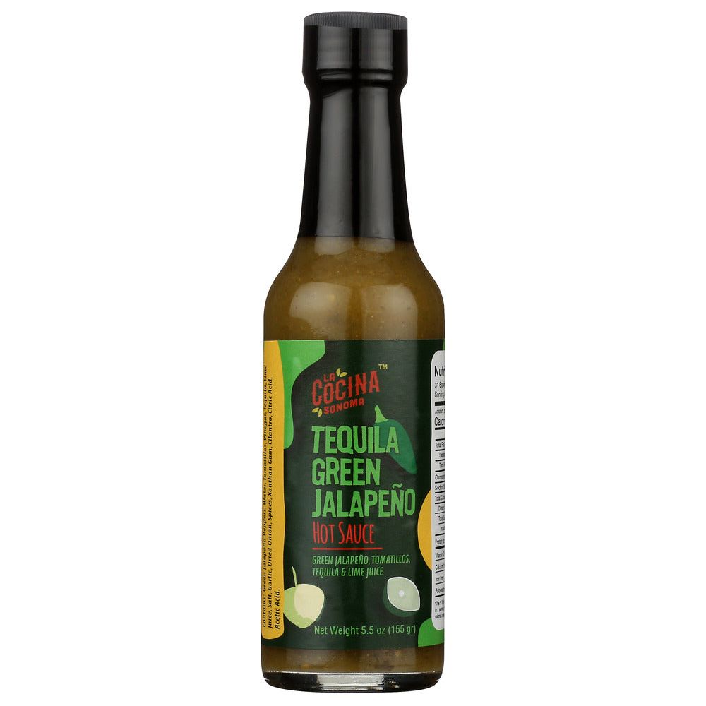 THE SONOMA KITCHEN: Sauce Hot Tqul Green Jlp, 5.5 OZ