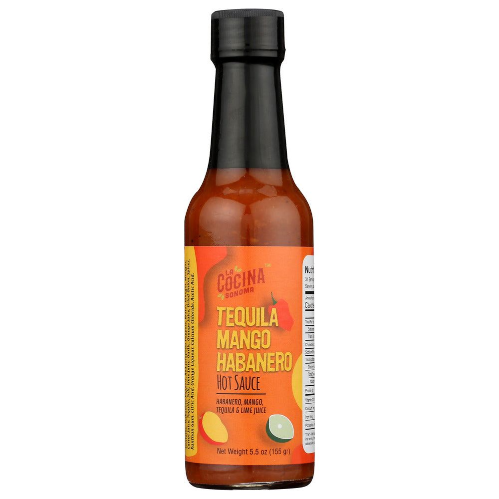 THE SONOMA KITCHEN: Sauce Hot Tequl Mng Hbnr, 5.5 OZ