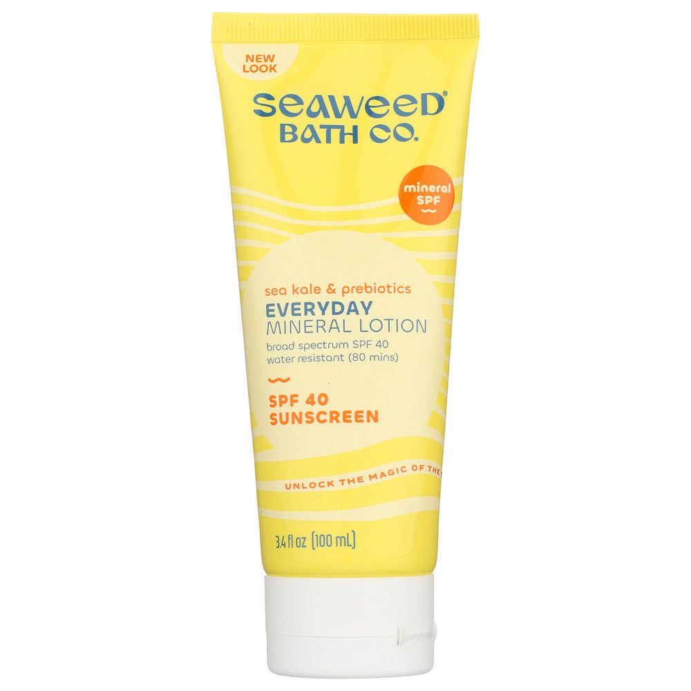 SEAWEED BATH COMPANY: Everyday Mineral SPF 40 Lotion, 3.4 fo