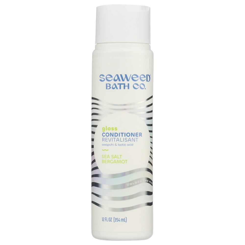 SEAWEED BATH COMPANY: Gloss Conditioner Sea Salt Bergamot, 12 fo