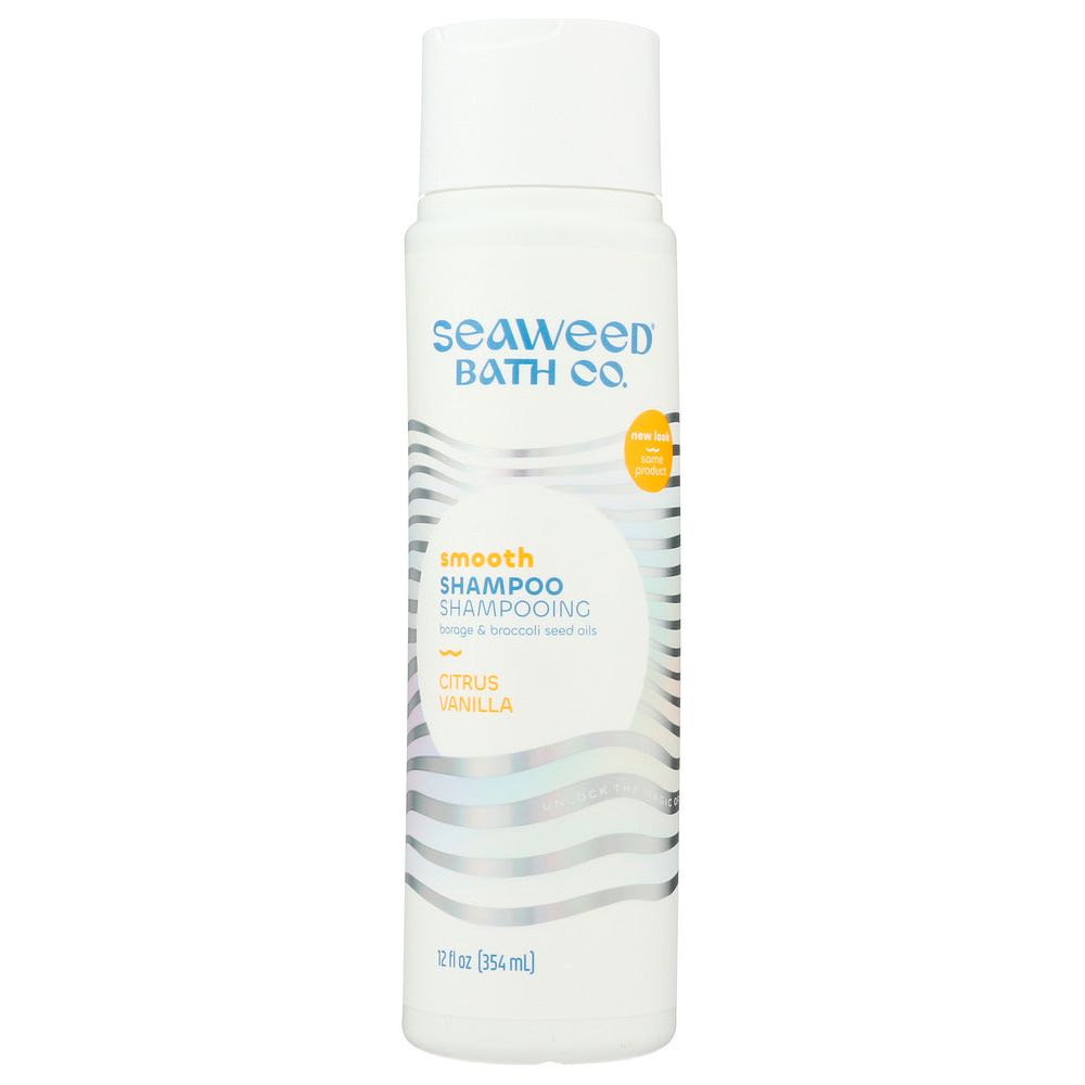 SEAWEED BATH COMPANY: Smooth Shampoo Citrus Vanilla, 12 oz