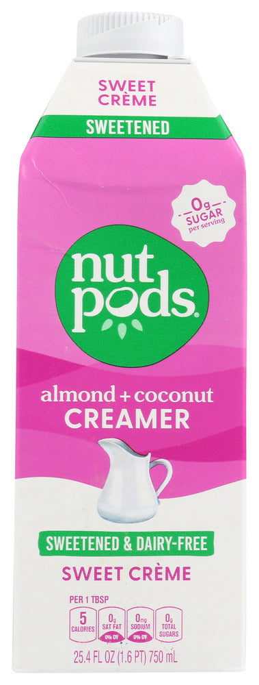 NUTPODS: Almond Coconut Creamer Sweet Creme, 25.4 fo
