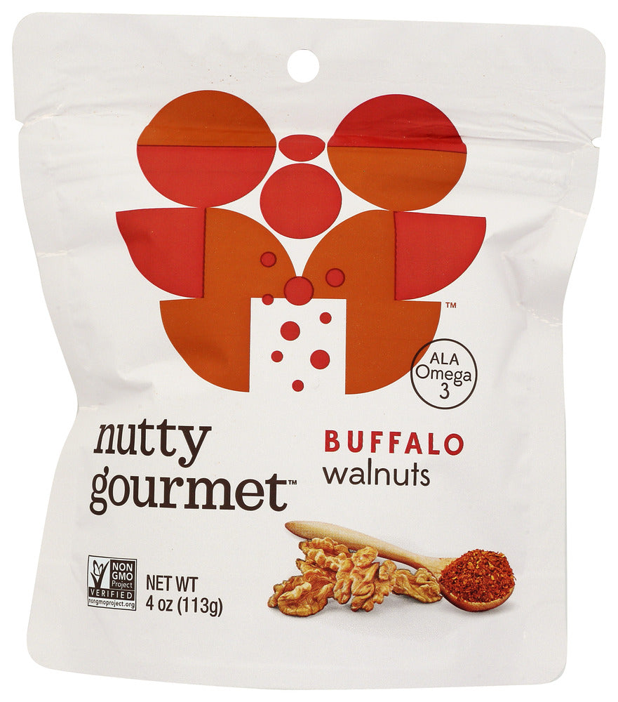 THE NUTTY GOURMET: Buffalo Walnuts, 4 oz
