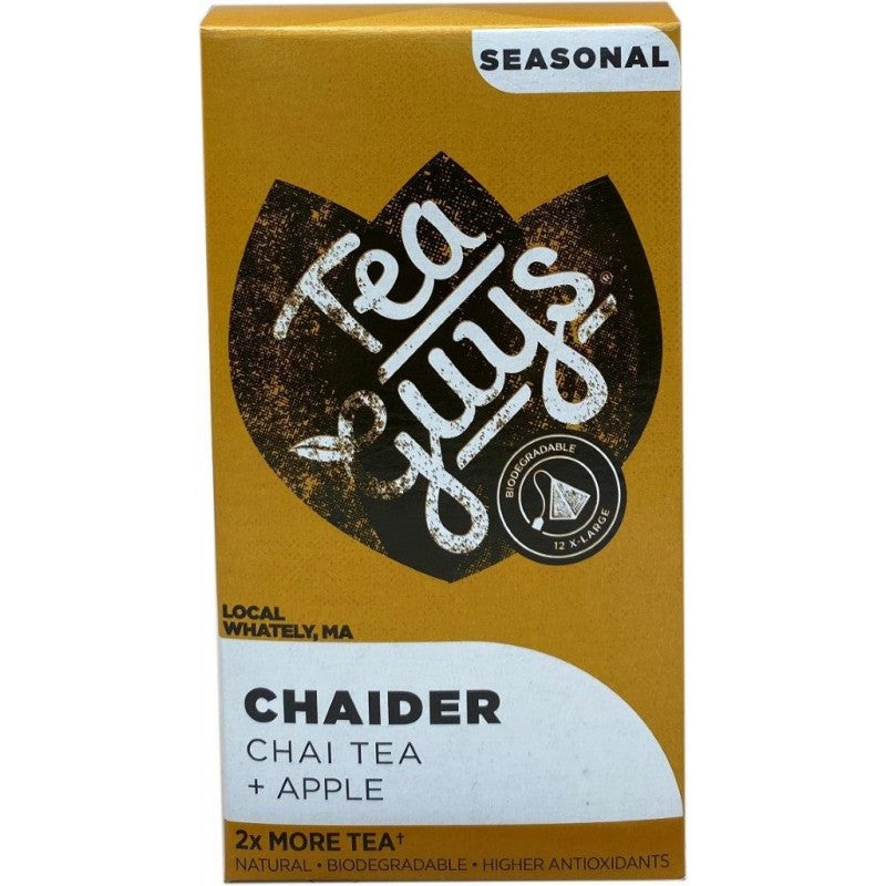 TEA GUYS: Tea Chai Pyramid Bags, 1 bx