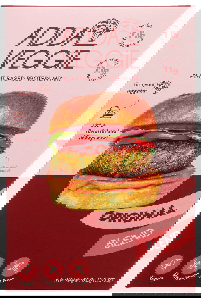 ADDA VEGGIE: Original Blend Plant Based Protein Mix, 3.2 oz - #tag1# - #tag2#