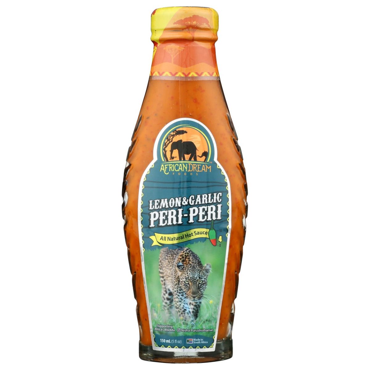 AFRICAN DREAM FOODS: Lemon and Garlic Peri Peri Sauce, 5 fo - #tag1# - #tag2#