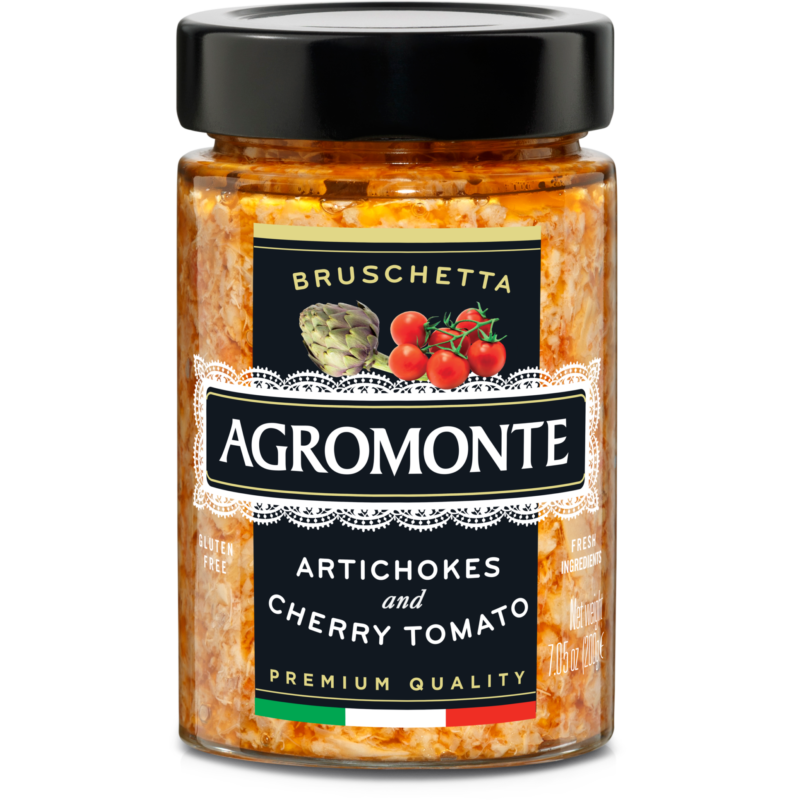 AGROMONTE: Bruschetta Chy Tmto Artck, 7.05 oz - #tag1# - #tag2#