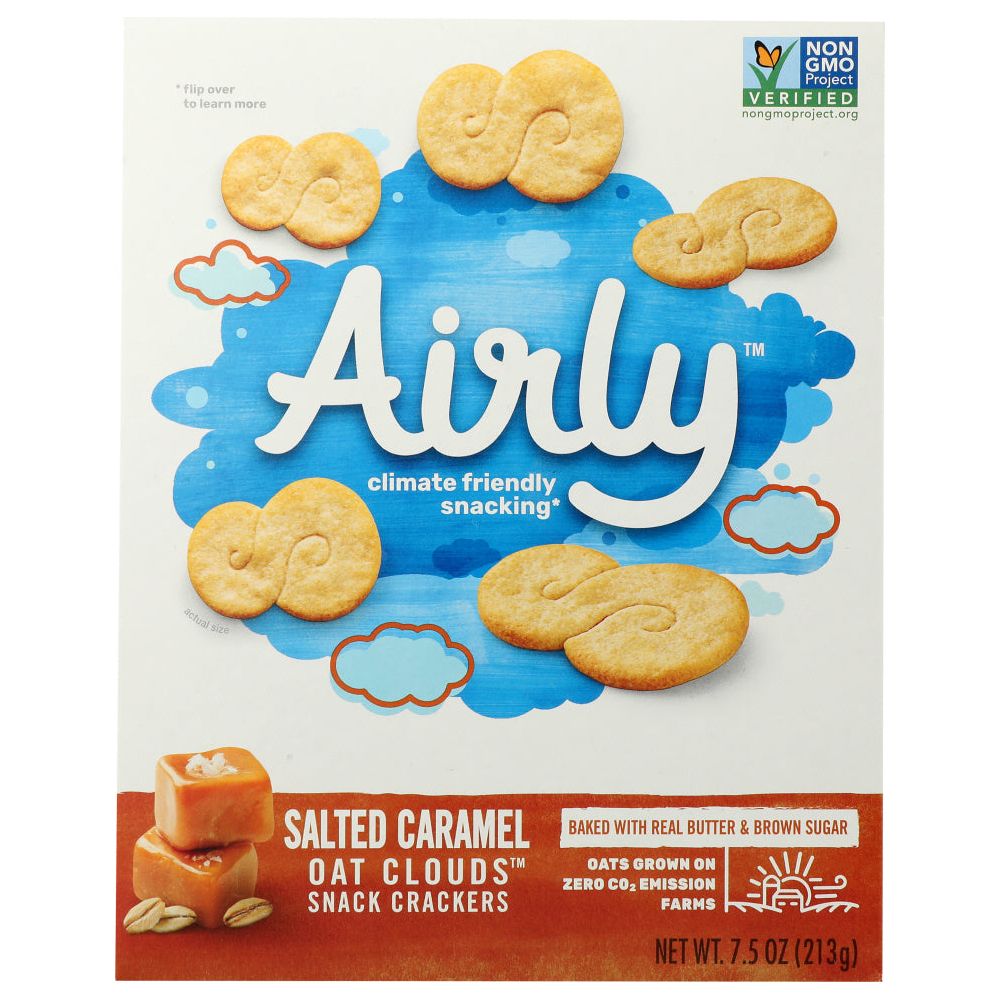 AIRLY: Crackers Salted Caramel, 7.5 oz - #tag1# - #tag2#