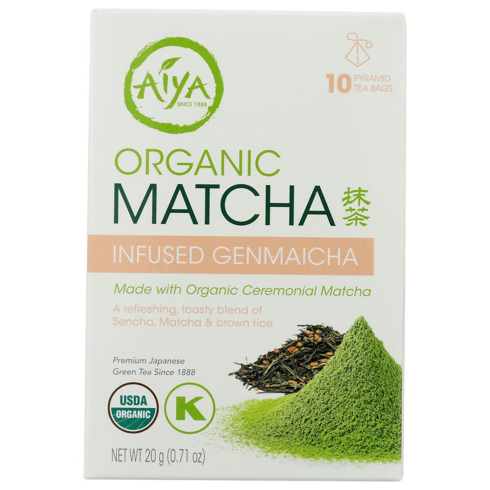 AIYA: Infused Genmaicha Organic Matcha, 1 ea - #tag1# - #tag2#