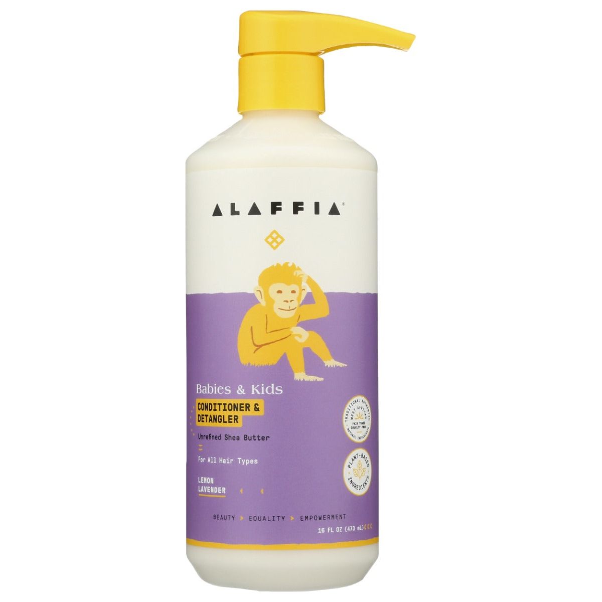 ALAFFIA: Kids Conditioner Detangler Lemon Lavender, 16 fo - #tag1# - #tag2#