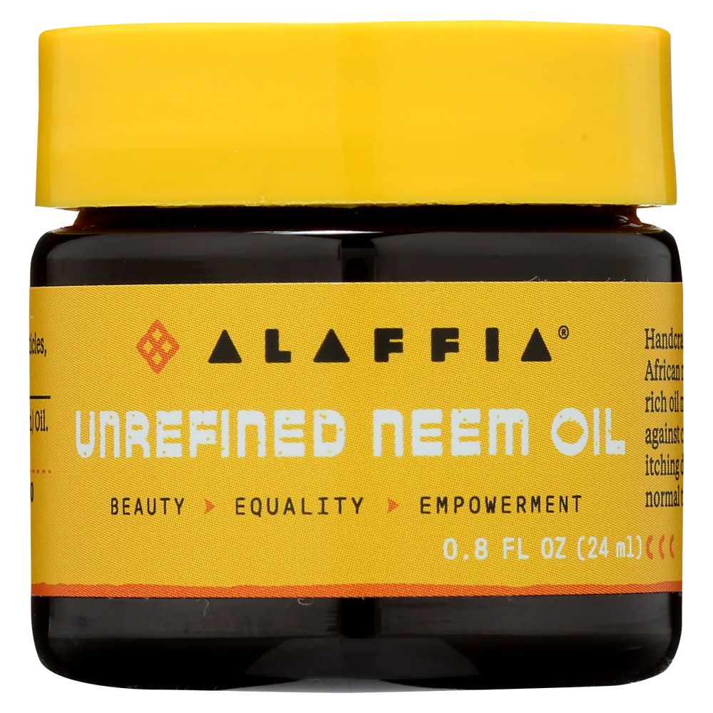 ALAFFIA: Oil Body Neem Pure Unrfnd, 0.8 oz - #tag1# - #tag2#