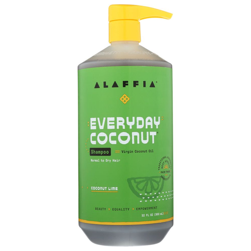 ALAFFIA: Shampoo Coconut Ccnt Lime, 32 FO - #tag1# - #tag2#