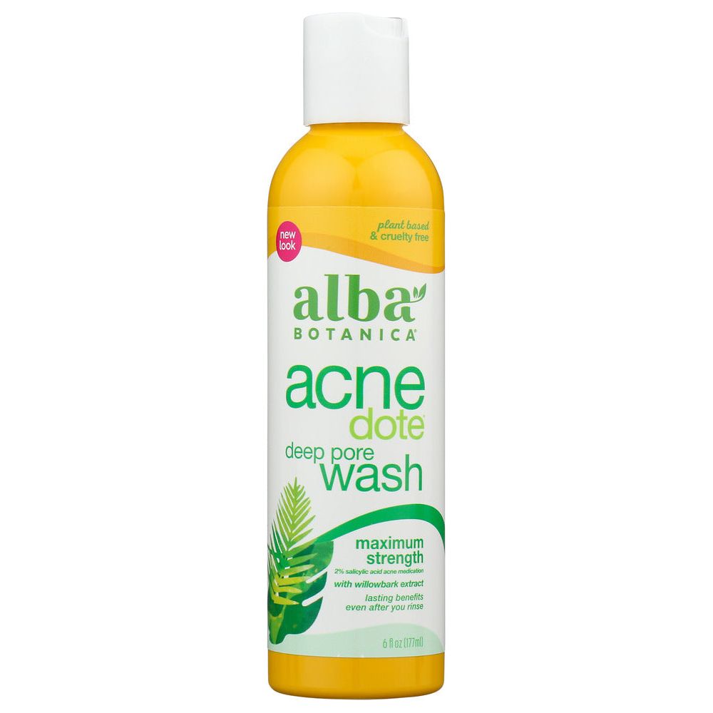 ALBA BOTANICA: Natural Acne Dote Deep Pore Wash Oil-Free, 6 oz - #tag1# - #tag2#
