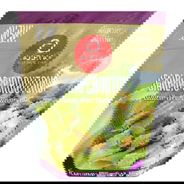 ALEIAS: Croutons Garlic, 5.5 OZ - #tag1# - #tag2#