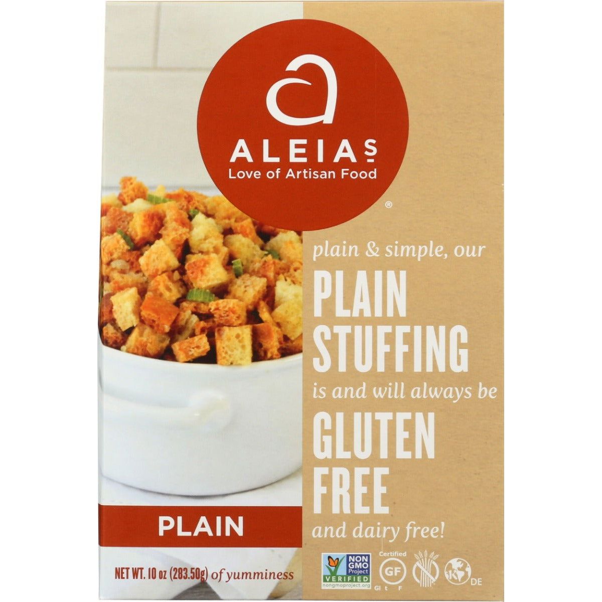 ALEIAS: Stuffing Mix Plain Gluten Free, 10 oz - Sunshine Co Op. - #tag1#