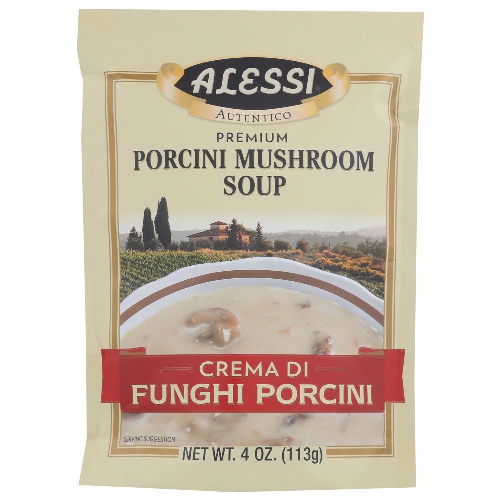 ALESSI: Porcini Mushroom Soup, 4 oz - #tag1# - #tag2#