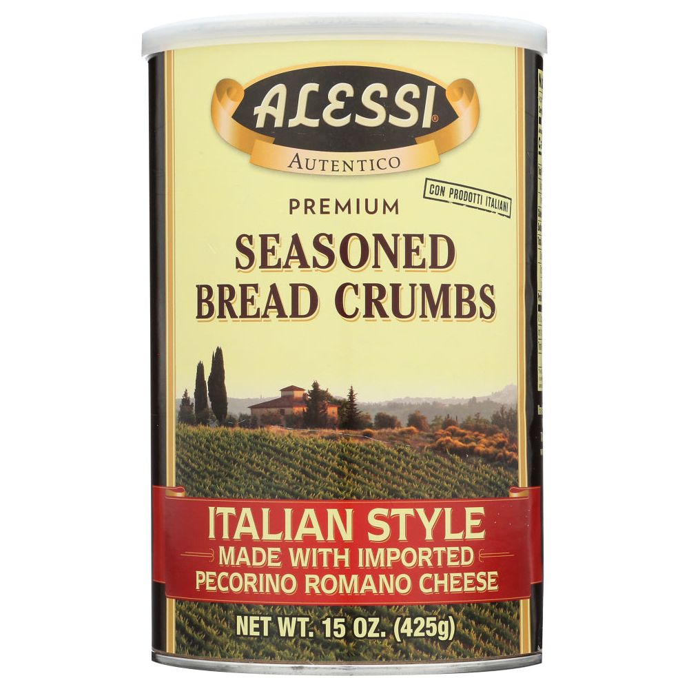 ALESSI: Seasoned Italian Style Bread Crumbs, 15 oz - #tag1# - #tag2#
