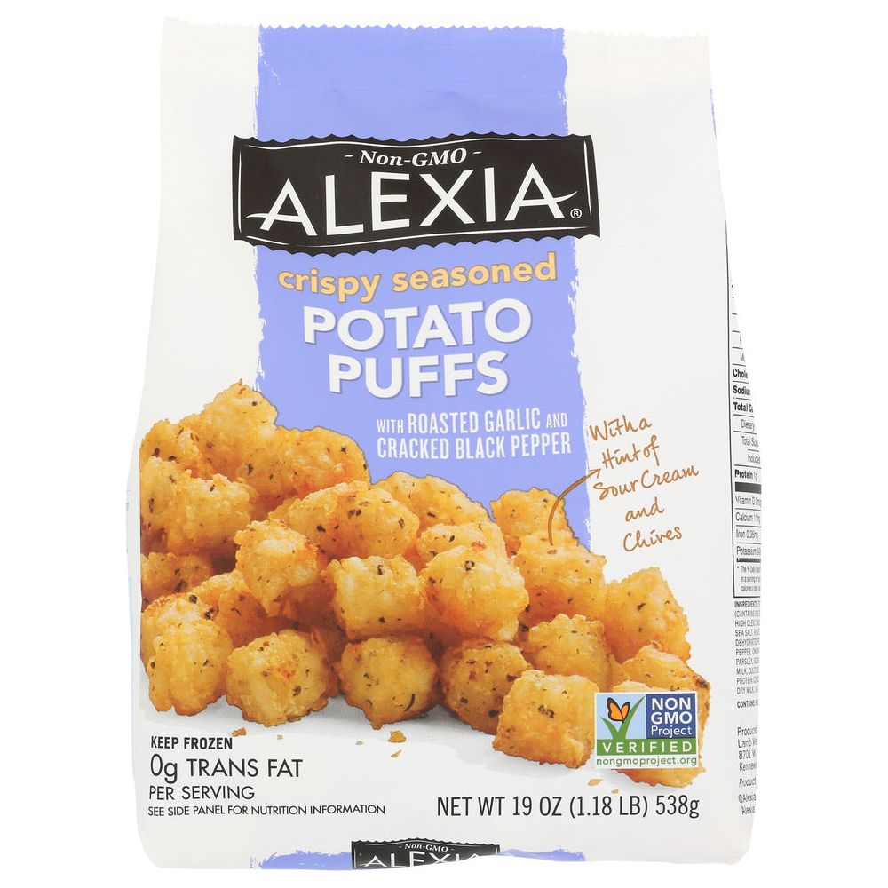 ALEXIA: Crispy Seasoned Potato Puffs, 19 oz - #tag1# - #tag2#