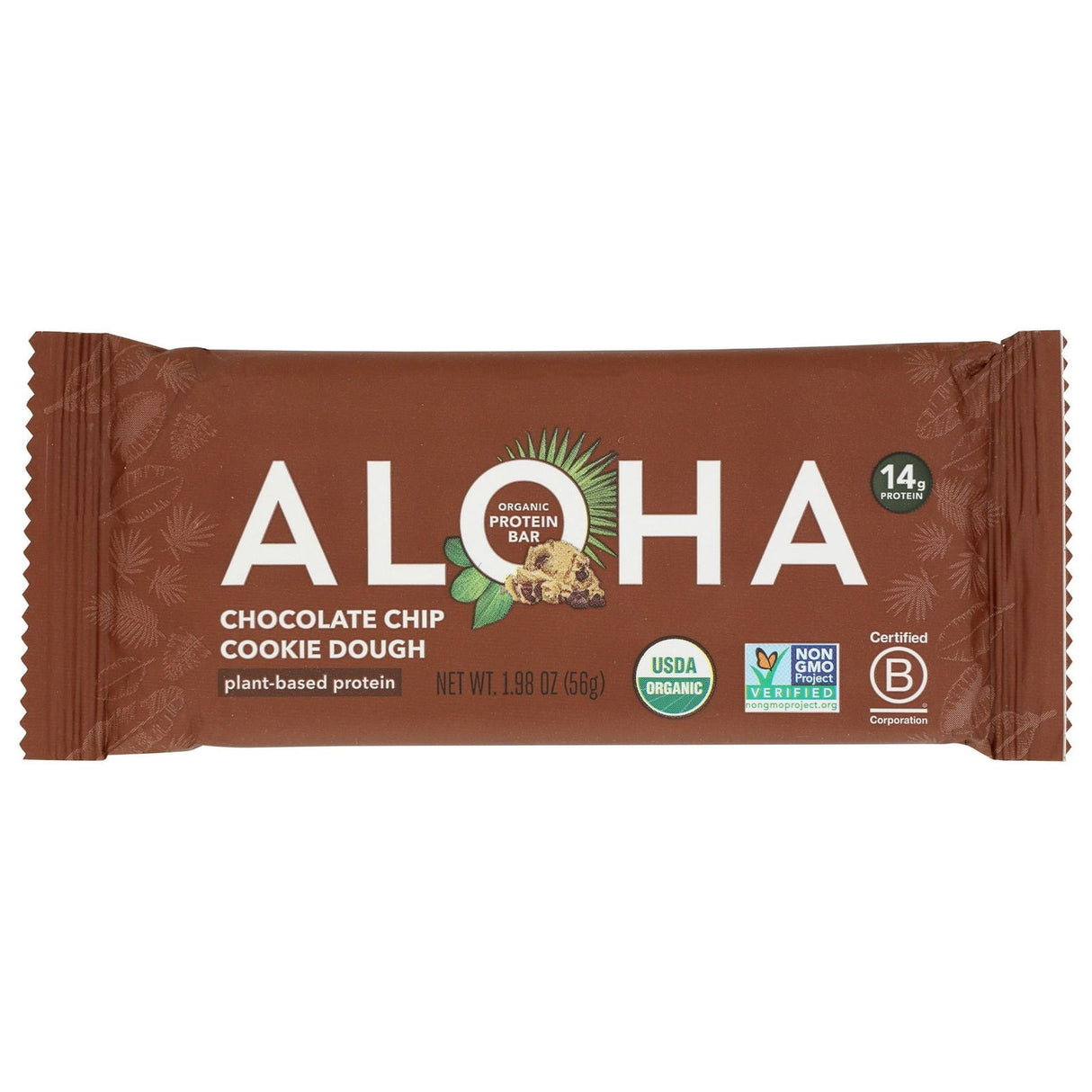 ALOHA: Bar Chocolate Chip Cookie Dough, 1.98 oz - #tag1# - #tag2#