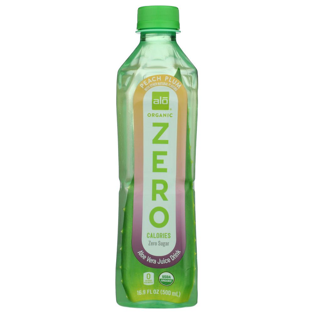 ALO: Bev Org Zero Peach Plum, 16.9 fo - #tag1# - #tag2#