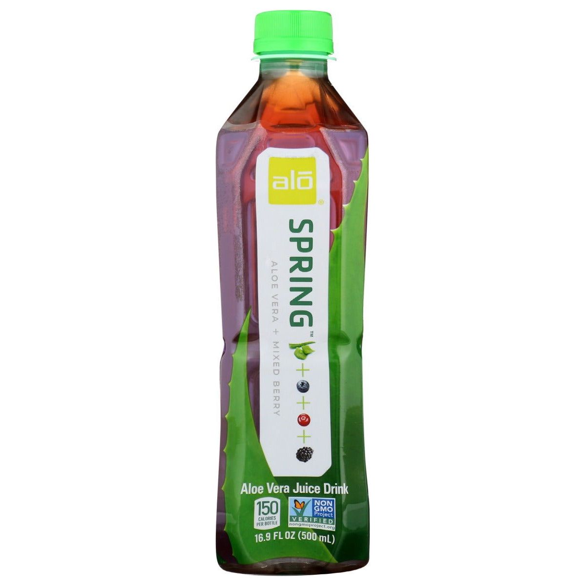 ALO: Spring Aloe Vera Mixed Berries Juice Drink, 16.9 oz - Sunshine Co Op. - #tag1#