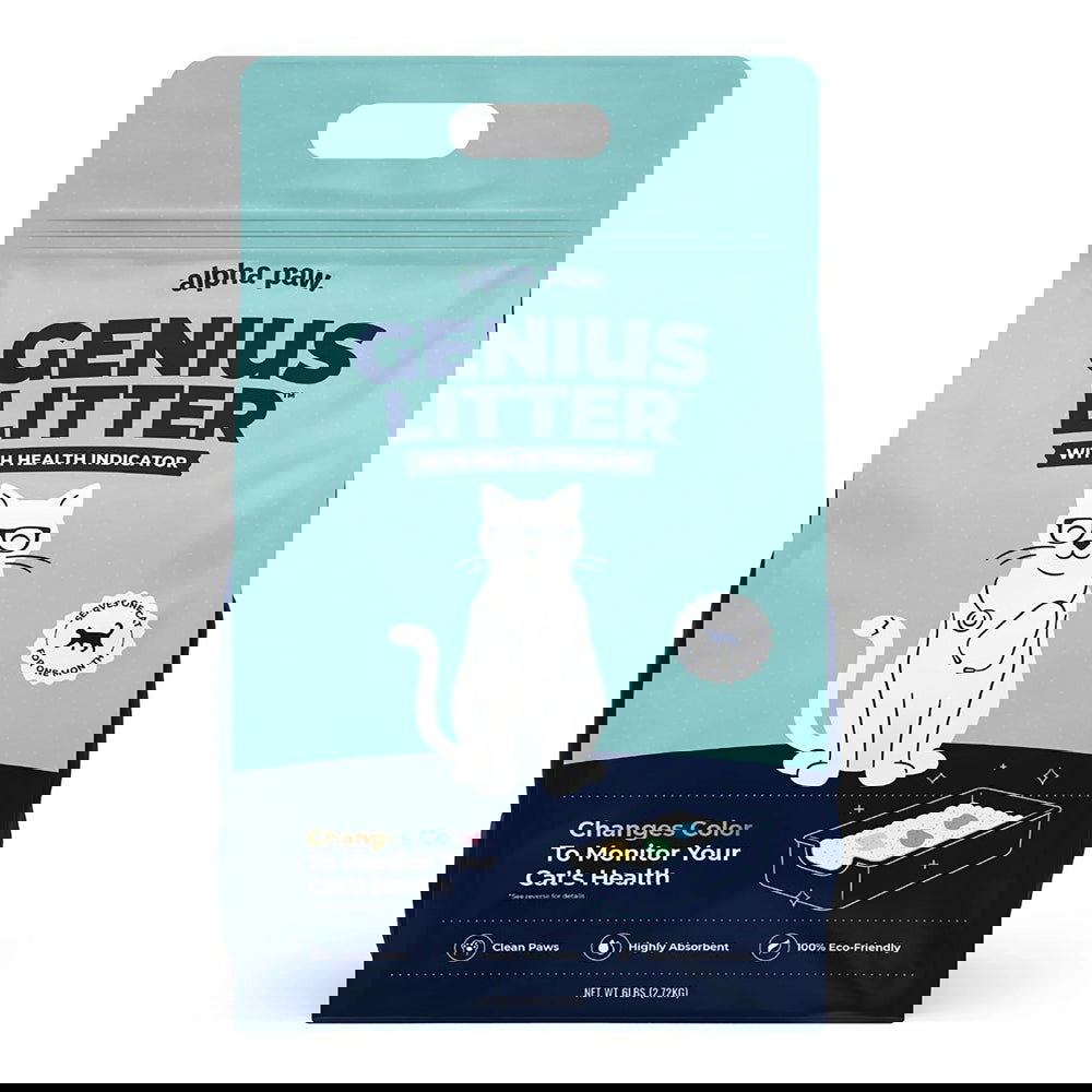 ALPHA PAW: Cat Litter Genius Health, 6 lb - #tag1# - #tag2#