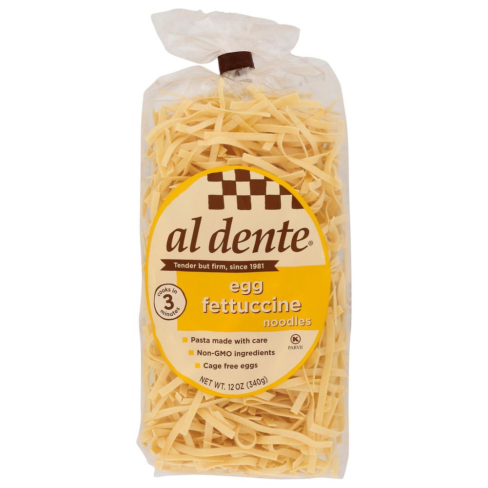 AL DENTE: Egg Fettucine Noodles, 12 oz - #tag1# - #tag2#