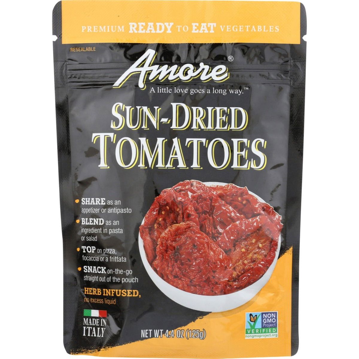 AMORE: Sun Dried Tomatoes, 4.4 oz - Sunshine Co Op. - #tag1# - #tag2# - #tag3# - #tag4#