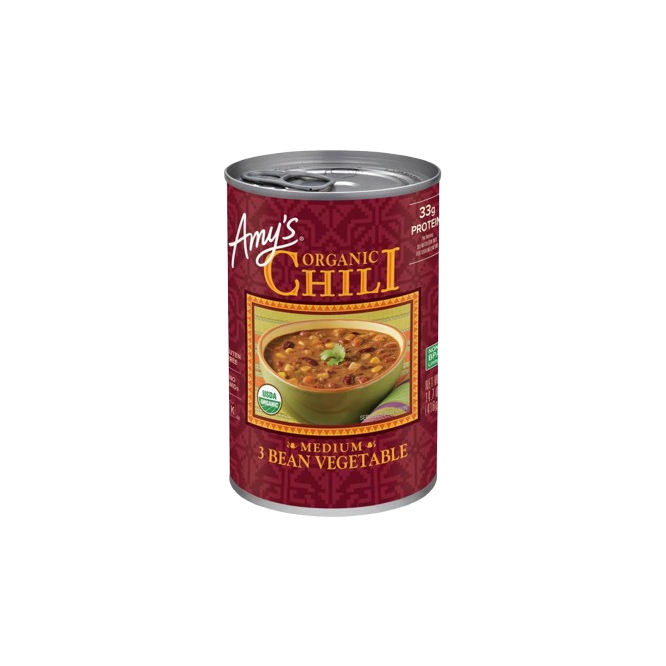 AMYS: Organic Chili Medium 3 Bean Vegetable, 14.7 oz - #tag1# - #tag2#