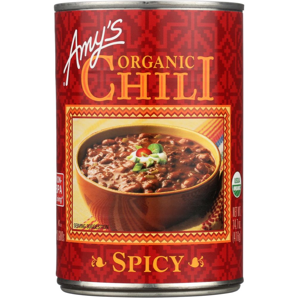 AMYS: Organic Chili Spicy, 14.7 oz - #tag1# - #tag2#