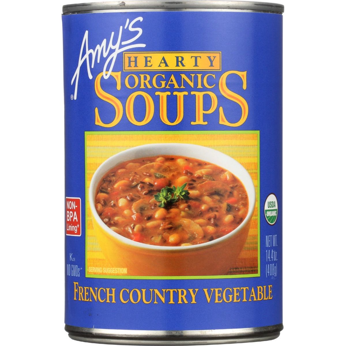 AMYS: Soup Vegetable French Country Gluten Free, 14.4 oz - #tag1# - #tag2#
